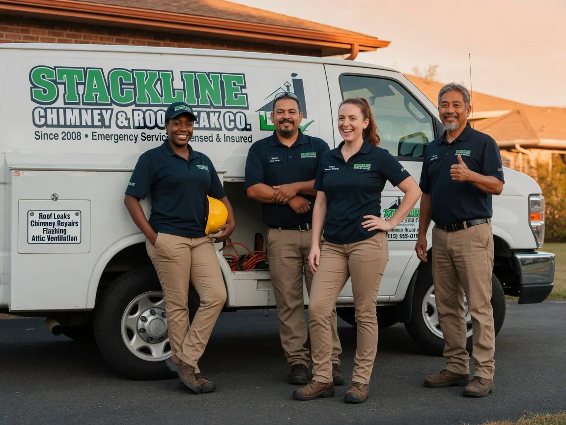 Chimney flashing repair company in Medina, OH